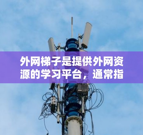 外网梯子是提供外网资源的学习平台，通常指那些在知乎等在线学习平台上发布的免费或付费学习资源。在知乎上，推荐外网梯子可以帮助用户快速获取知识和学习资源，提升学习效率。以下是对外网梯子的详细介绍