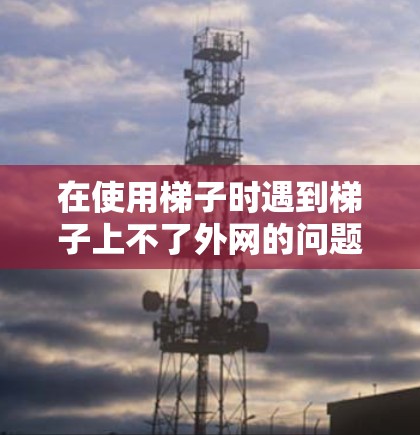 在使用梯子时遇到梯子上不了外网的问题，可以按照以下步骤进行检查和调整，以确保梯子能够稳定地支撑外网