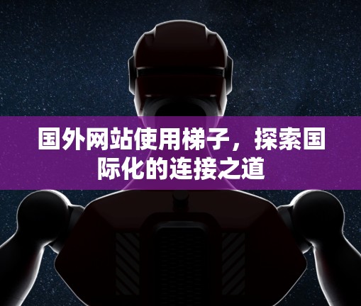 国外网站使用梯子，探索国际化的连接之道