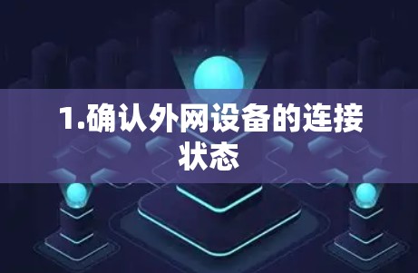 1.确认外网设备的连接状态
