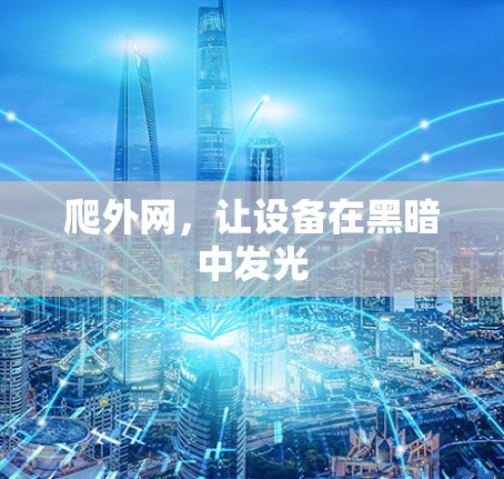 爬外网，让设备在黑暗中发光