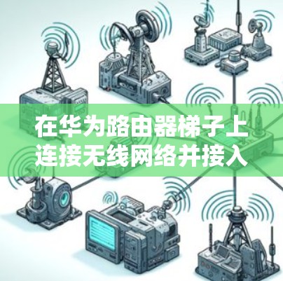 在华为路由器梯子上连接无线网络并接入手机是常见的操作，以下是一步步的指导