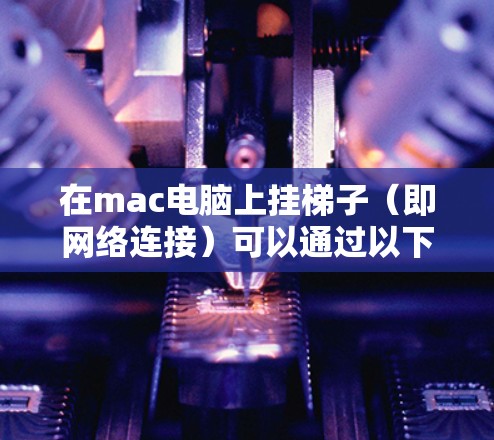 在mac电脑上挂梯子（即网络连接）可以通过以下步骤实现