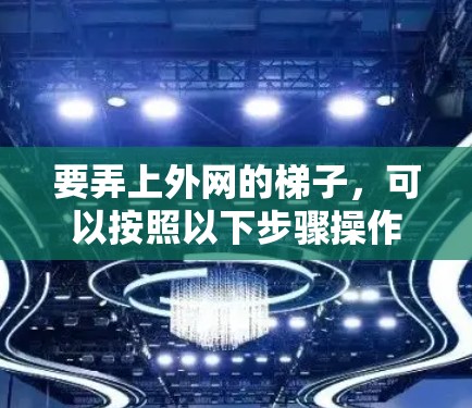 要弄上外网的梯子，可以按照以下步骤操作