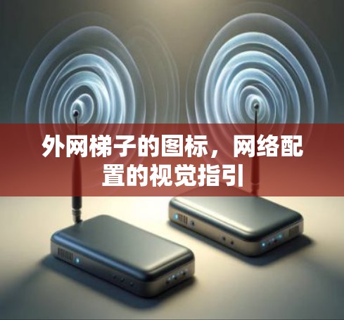 外网梯子的图标，网络配置的视觉指引