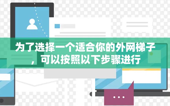 为了选择一个适合你的外网梯子，可以按照以下步骤进行