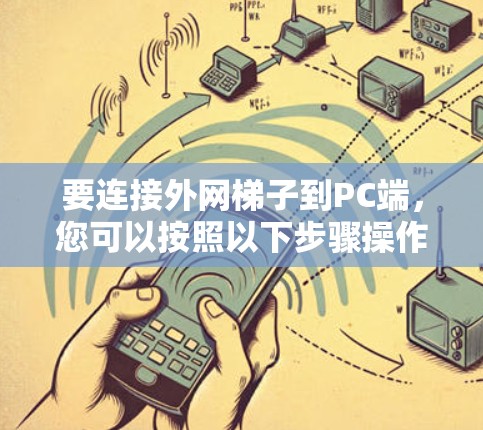 要连接外网梯子到PC端，您可以按照以下步骤操作