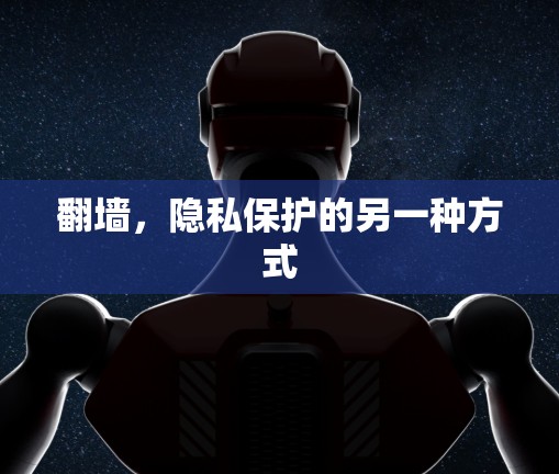 翻墙，隐私保护的另一种方式