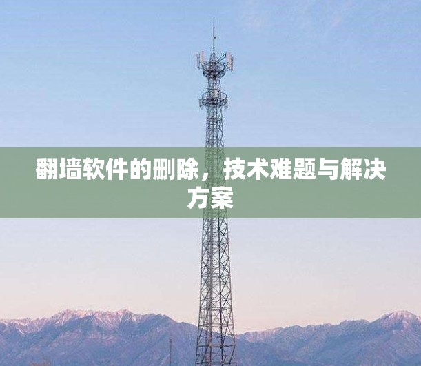 翻墙软件的删除，技术难题与解决方案