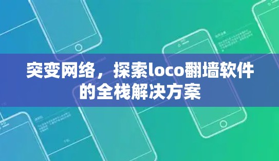 突变网络，探索loco翻墙软件的全栈解决方案