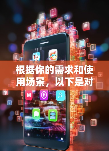 根据你的需求和使用场景，以下是对翻墙软件的推荐和选择