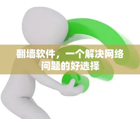 翻墙软件，一个解决网络问题的好选择
