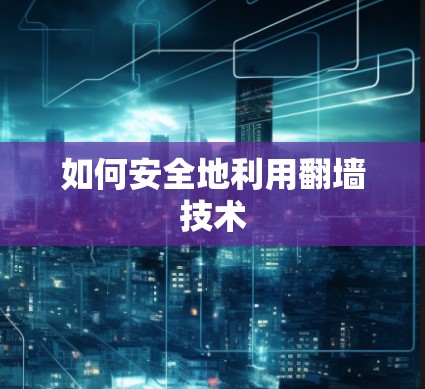 如何安全地利用翻墙技术