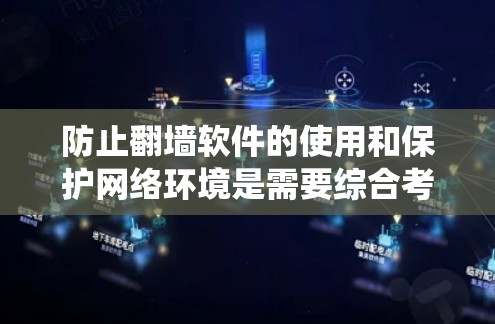 防止翻墙软件的使用和保护网络环境是需要综合考虑的技术问题。以下是一个系统化的预防方案