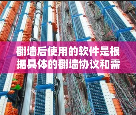 翻墙后使用的软件是根据具体的翻墙协议和需求而定的，以下是一些可能相关的软件推荐