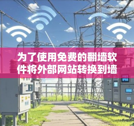 为了使用免费的翻墙软件将外部网站转换到墙内，以下是一步步的建议和步骤