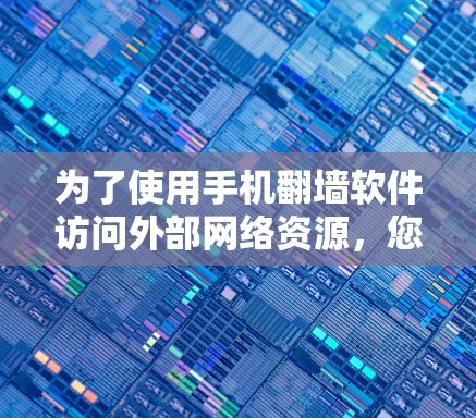 为了使用手机翻墙软件访问外部网络资源，您可以按照以下步骤进行操作