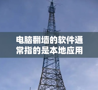 电脑翻墙的软件通常指的是本地应用程序，而不是来自外国的软件。以下是对电脑翻墙的详细说明